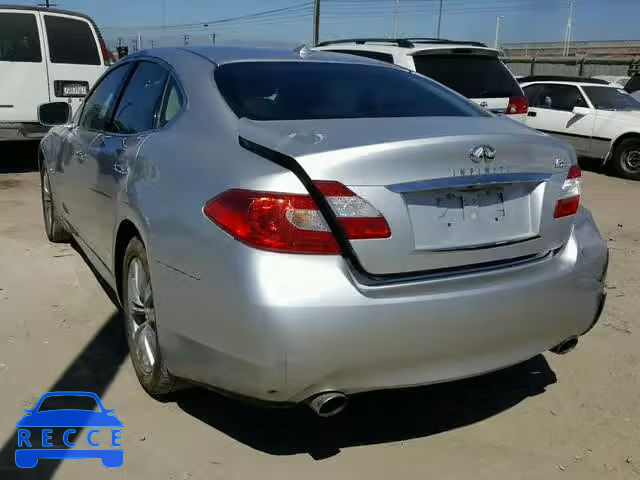 2012 INFINITI M35H JN1EY1AP5CM910596 Bild 2