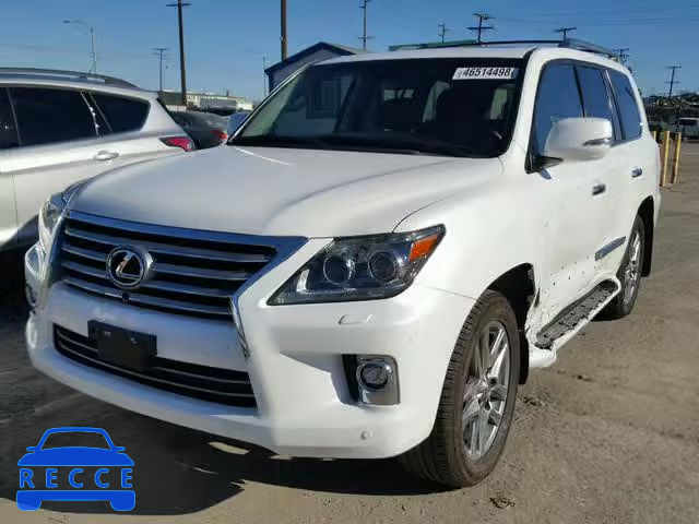 2014 LEXUS LX 570 JTJHY7AX4E4156779 image 1