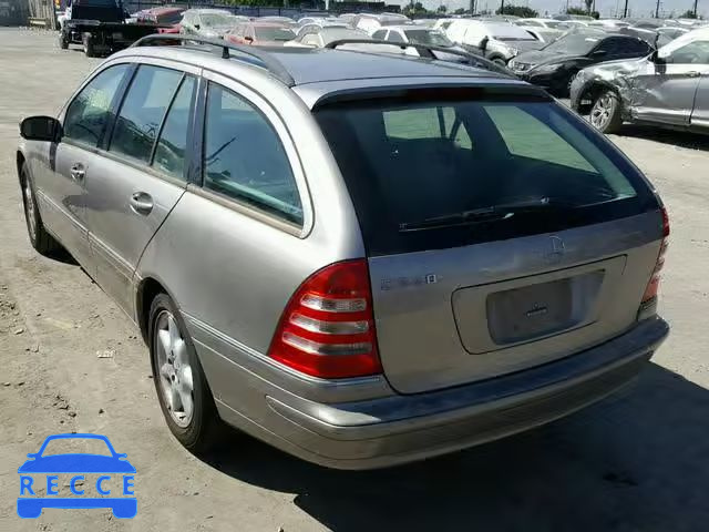 2004 MERCEDES-BENZ C 240 SPOR WDBRH61J44F512582 image 2