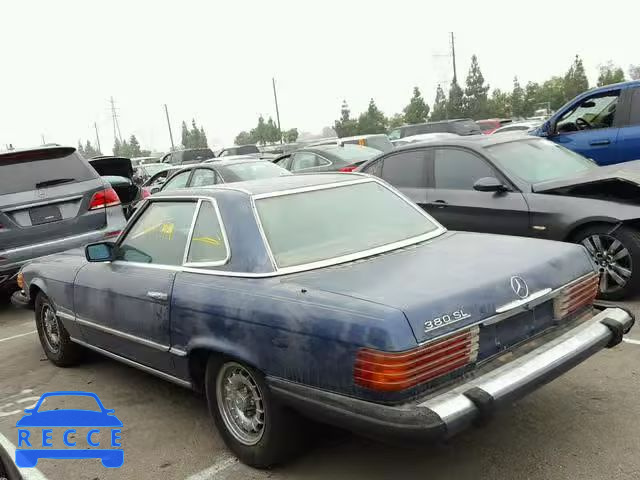 1985 MERCEDES-BENZ 380 SL WDBBA45CXFA020239 image 2