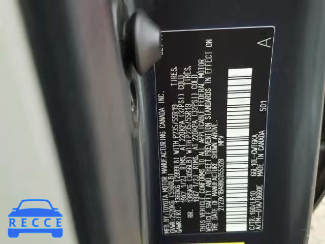 2011 LEXUS RX 350 L 2T2ZK1BA8BC055328 image 9