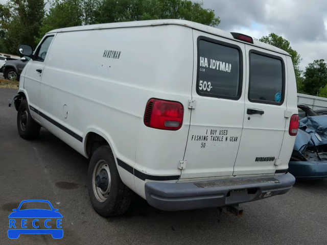 1999 DODGE RAM VAN B2 2B7JB21Y0XK561550 image 2