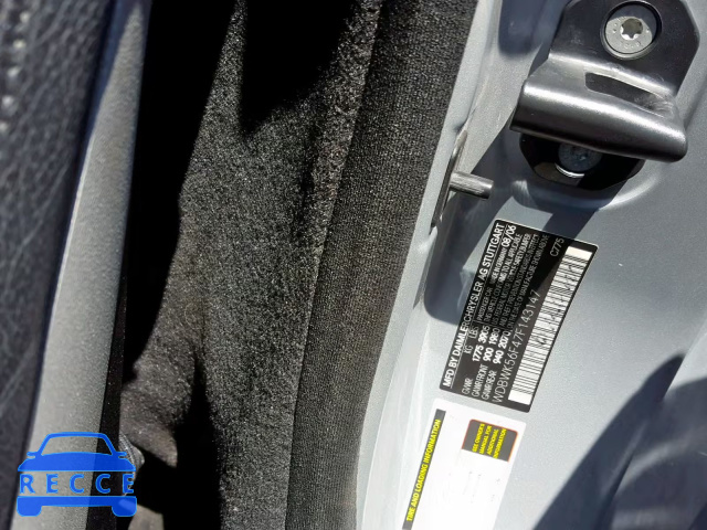 2007 MERCEDES-BENZ SLK 350 WDBWK56F47F143147 image 9