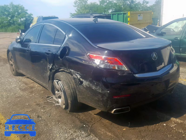 2014 ACURA TL ADVANCE 19UUA8F74EA001821 Bild 2