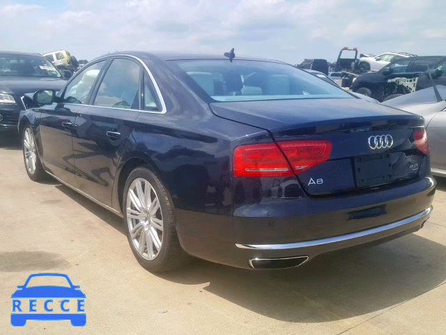 2014 AUDI A8 QUATTRO WAUA2AFD4EN013596 image 2