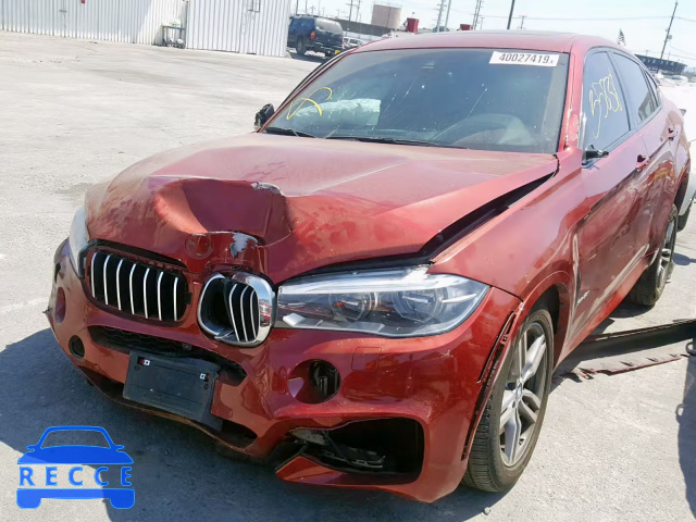 2016 BMW X6 XDRIVE5 5UXKU6C50G0R33848 image 1