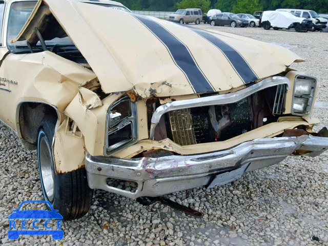 1977 CHEVROLET EL CAMINO 1D80L7R470709 image 9