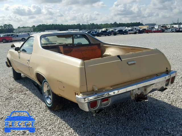 1977 CHEVROLET EL CAMINO 1D80L7R470709 зображення 2