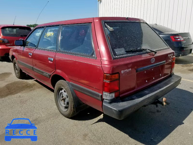 1993 SUBARU LOYALE JF2AN52B6PD405253 image 2