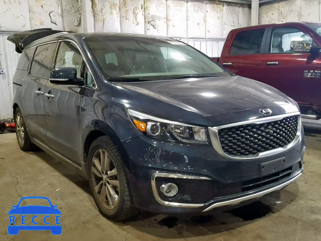 2016 KIA SEDONA SXL KNDME5C10G6117296 зображення 0