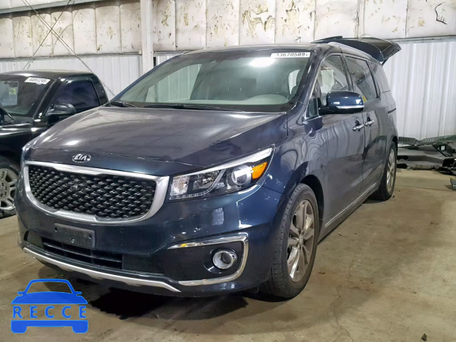 2016 KIA SEDONA SXL KNDME5C10G6117296 Bild 1