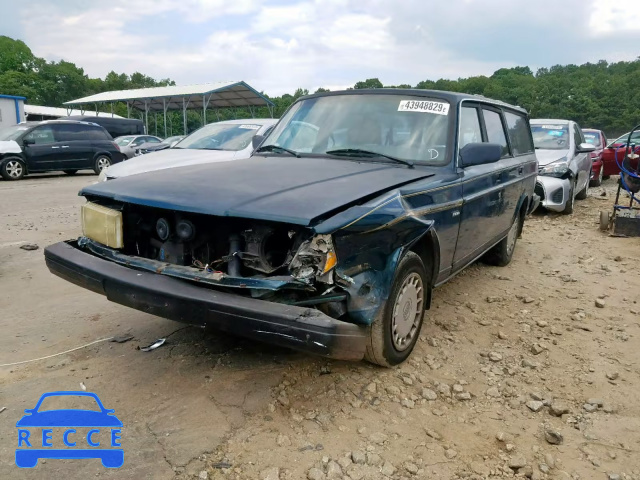 1991 VOLVO 240 BASE YV1AA8850M1902951 Bild 1