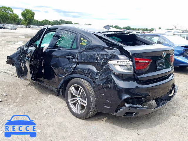 2018 BMW X6 SDRIVE3 5UXKU0C54J0G69847 image 2