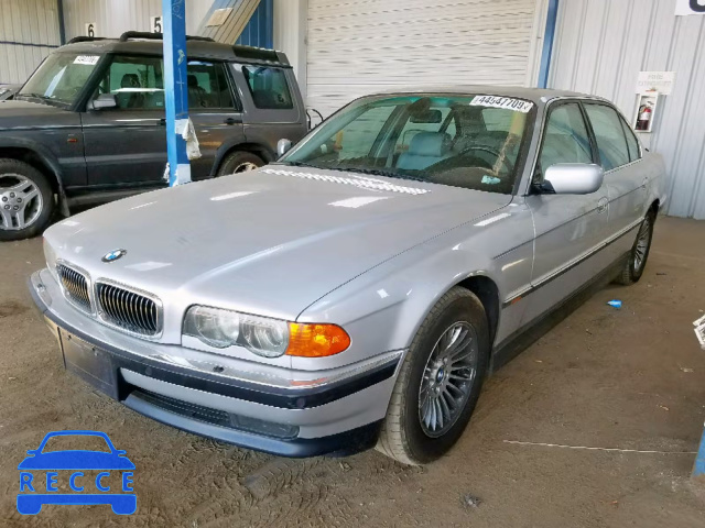 2000 BMW 750 IL WBAGJ0345YDD73615 image 1