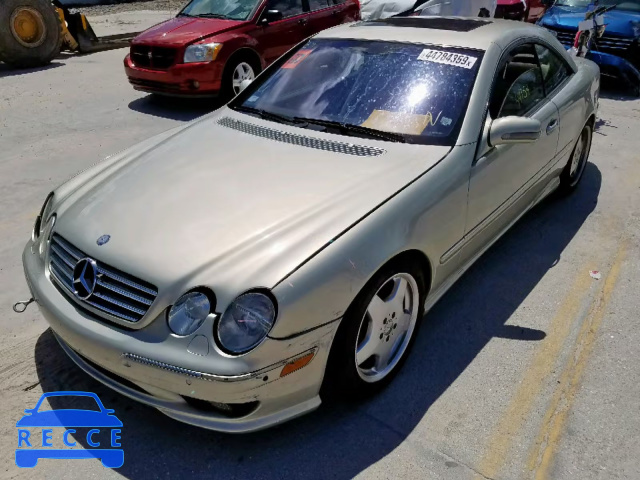 2002 MERCEDES-BENZ CL 55 AMG WDBPJ73J42A030039 зображення 1