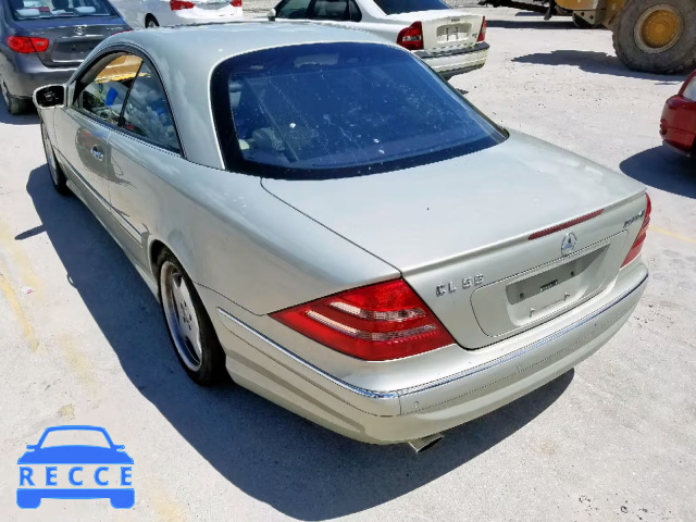 2002 MERCEDES-BENZ CL 55 AMG WDBPJ73J42A030039 зображення 2