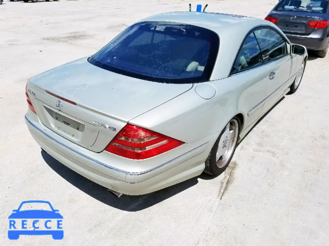 2002 MERCEDES-BENZ CL 55 AMG WDBPJ73J42A030039 зображення 3