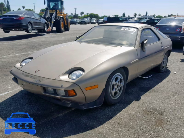 1982 PORSCHE 928 WP0JA0926CS822476 image 1