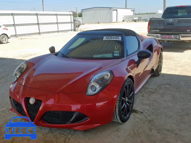 2016 ALFA ROMEO 4C SPIDER ZARBAAB46GM182503 image 1