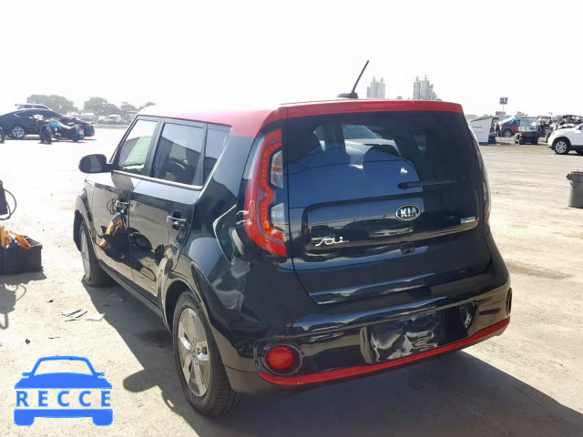 2017 KIA SOUL EV KNDJP3AE6H7019621 image 2