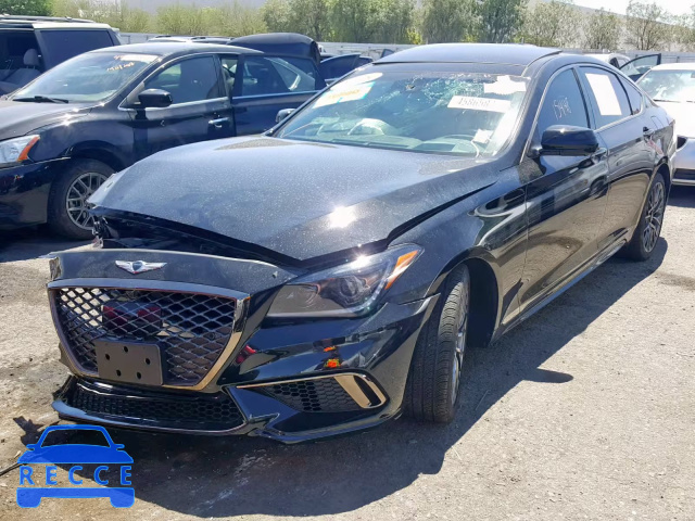 2018 GENESIS G80 SPORT KMHGN4JB8JU226204 зображення 1