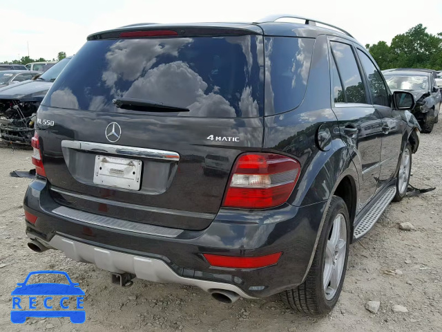 2009 MERCEDES-BENZ ML 550 4JGBB72EX9A443439 Bild 3