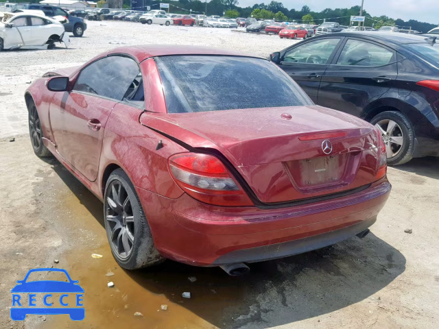 2007 MERCEDES-BENZ SLK 350 WDBWK56F27F146225 image 2