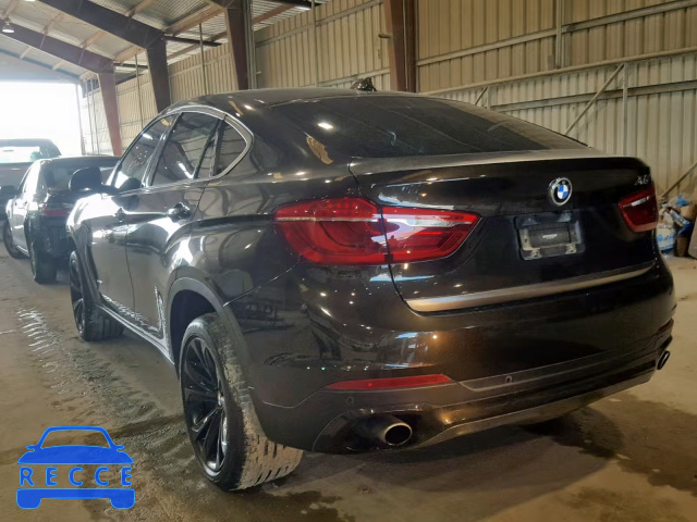 2017 BMW X6 SDRIVE3 5UXKU0C59H0F99725 image 2