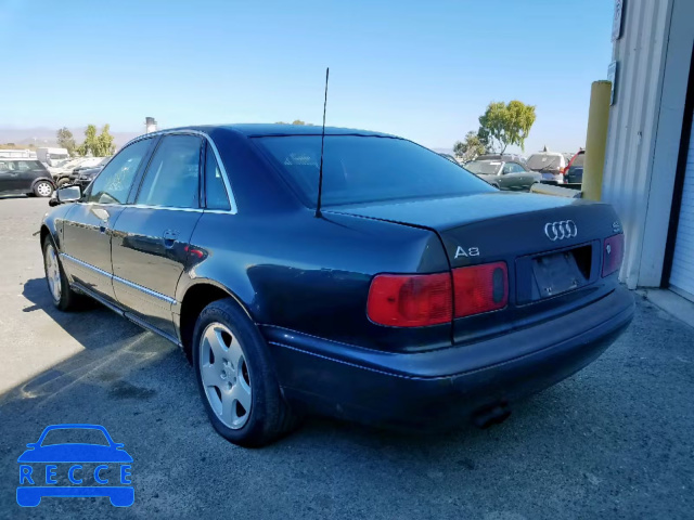 1999 AUDI A8 QUATTRO WAUBG34D3XN001852 image 2