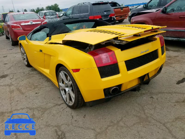 2008 LAMBORGHINI GALLARDO S ZHWGU22T18LA06562 image 2