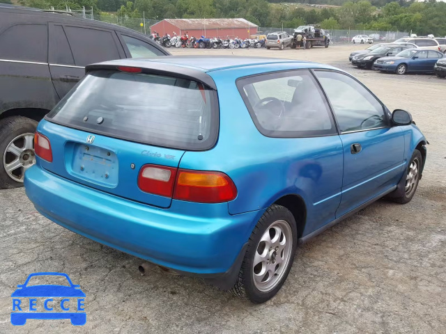 1992 HONDA CIVIC VX 2HGEH2360NH530001 image 3