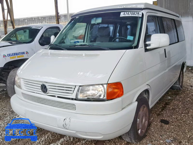 2000 VOLKSWAGEN EUROVAN MV WV2NH4703YH152249 image 1