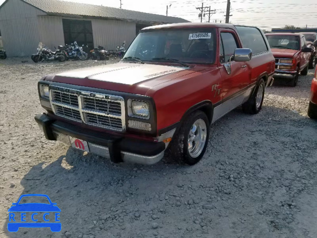 1993 DODGE RAMCHARGER 3B4GE17Y3PM128853 зображення 1