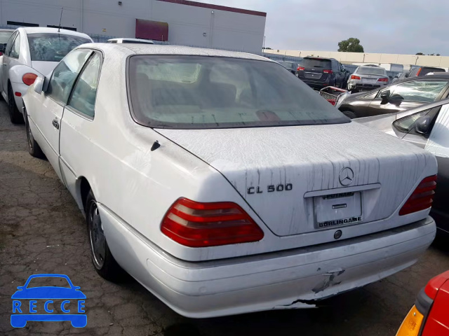 1999 MERCEDES-BENZ CL 500 WDBGA70GXXA415444 image 2