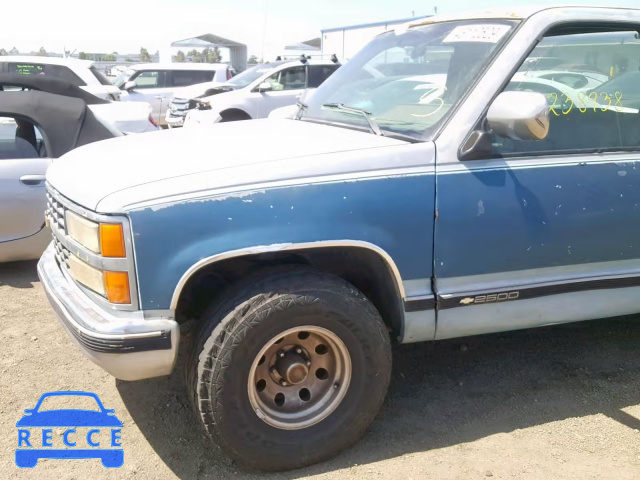1991 CHEVROLET GMT-400 C2 1GCFC24K8MZ120462 зображення 9
