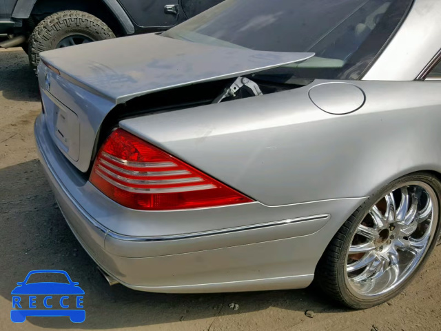 2005 MERCEDES-BENZ CL 500 WDBPJ75J45A045965 image 8