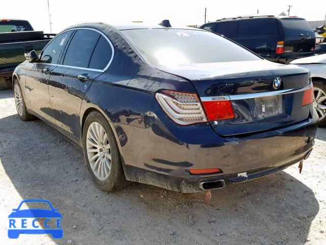 2012 BMW 750 I WBAKA8C52CDS99562 зображення 2