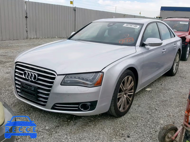 2014 AUDI A8 QUATTRO WAUAGAFD1EN010429 image 1