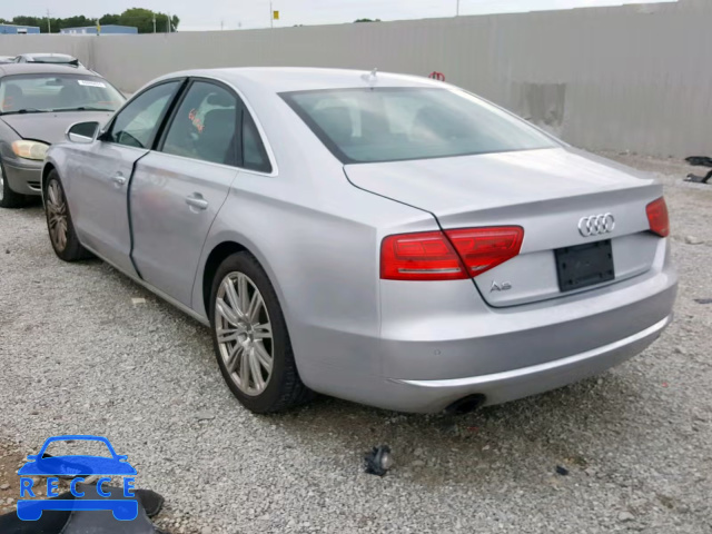 2014 AUDI A8 QUATTRO WAUAGAFD1EN010429 image 2