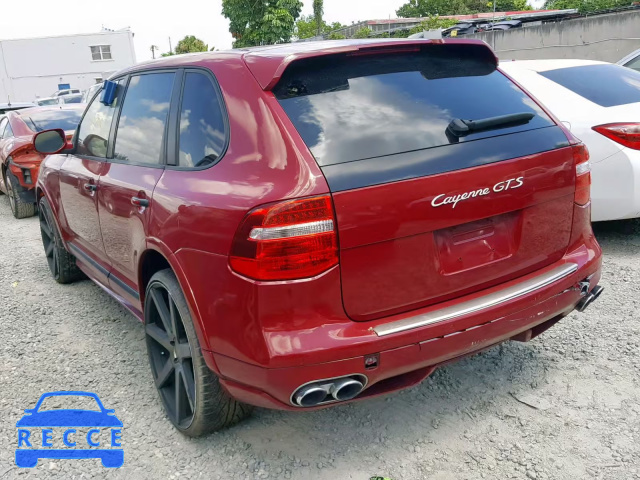 2008 PORSCHE CAYENNE GT WP1AD29P58LA73135 image 2