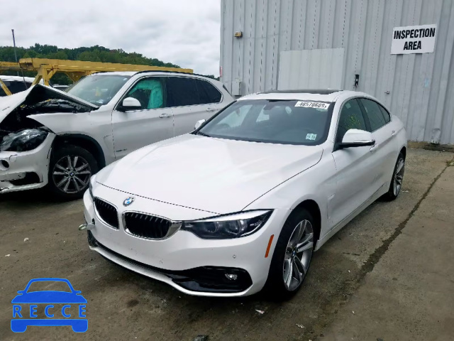 2019 BMW 430XI GRAN WBA4J3C54KBL08588 image 1