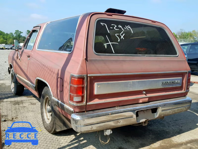 1985 DODGE RAMCHARGER 1B4GD12W4FS679839 зображення 2