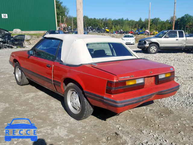1984 FORD MUSTANG GL 1FABP2738EF128092 image 2