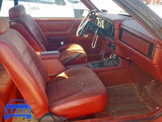 1984 FORD MUSTANG GL 1FABP2738EF128092 image 4