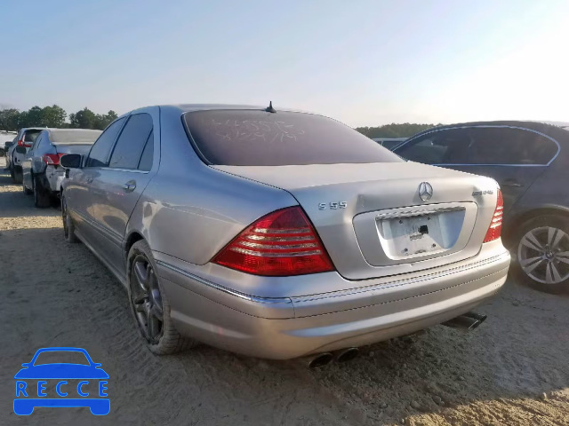 2005 MERCEDES-BENZ S 55 AMG WDBNG74J95A445513 image 2