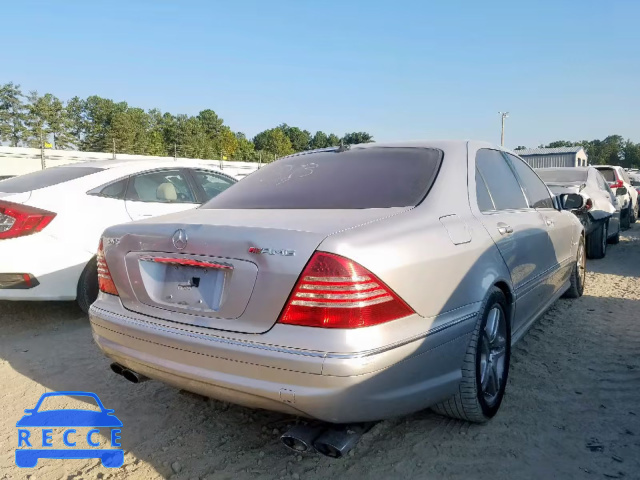 2005 MERCEDES-BENZ S 55 AMG WDBNG74J95A445513 image 3