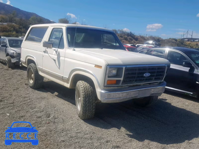 1983 FORD BRONCO U10 1FMDU15G7DLA50234 image 0