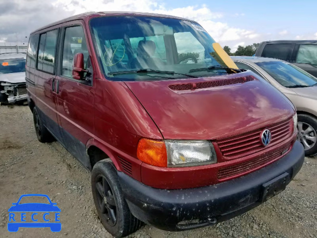 2001 VOLKSWAGEN EUROVAN MV WV2MB47011H078672 зображення 0