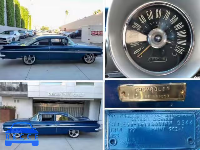 1959 CHEVROLET BEL AIR D59N189593 image 9