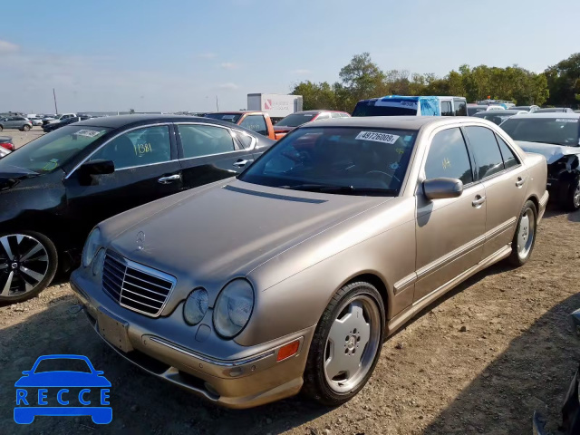 2001 MERCEDES-BENZ E 55 AMG WDBJF74J41B264308 зображення 1